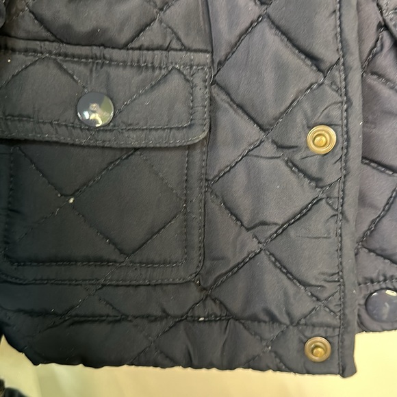 6-12m Quilted Jacket with Matching Mittens - Picture 5 of 5